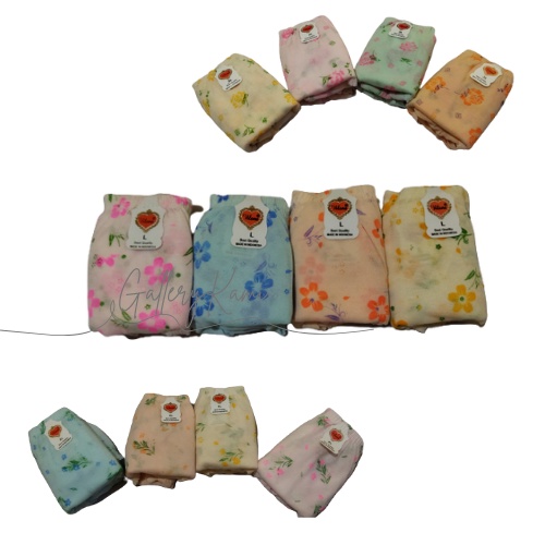 12 Pcs / 1 Lusin Celana Dalam Wanita CD Cewek Lusinan