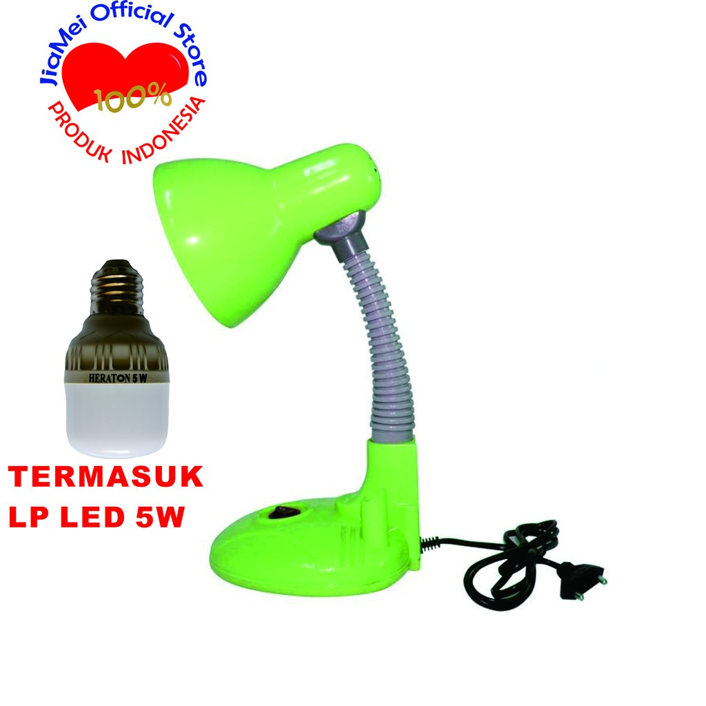 LAMPU MEJA BELAJAR / LAMPU BACA  JM-317S + 5WATT JIAMEI