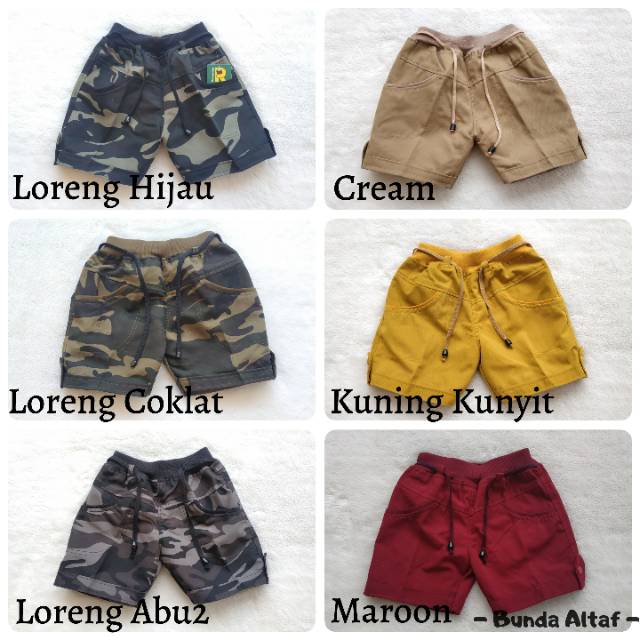 Celana Hotpants Candy/Celana Pendek Anak/Hotpant Anak/Celana Candy/Celana Kanvas /Celana Pendek Lobo  [ Bunda Altaf ]