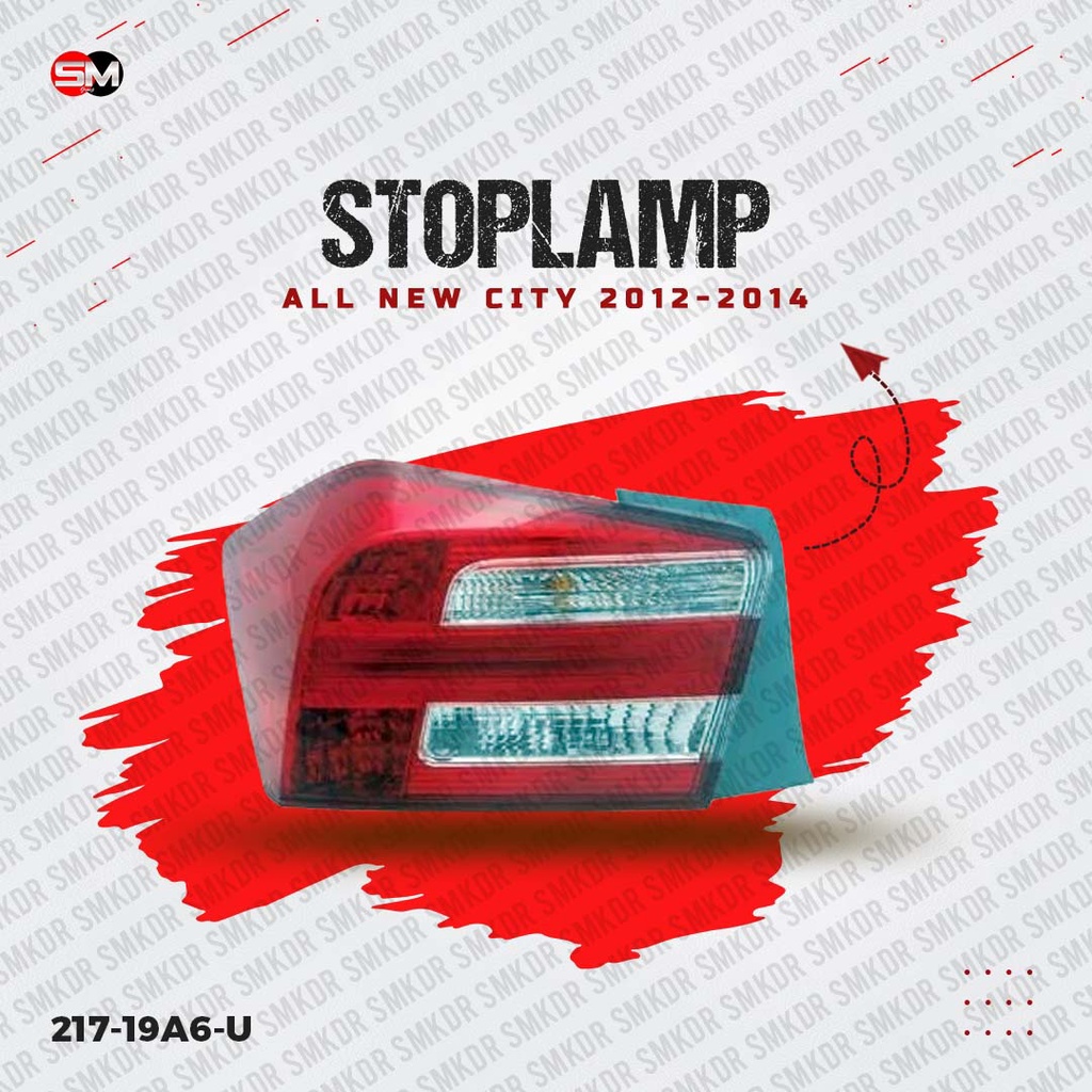 STOPLAMP LAMPU BELAKANG "ALL NEW CITY 2012-2014"