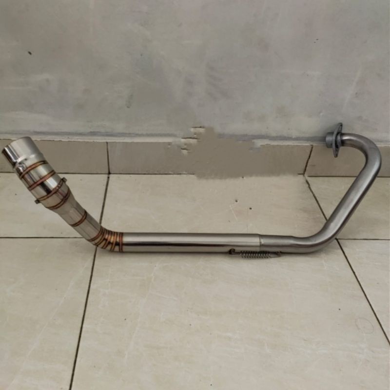 pipa leher knalpot racing PNP Byson karbu Byson fi