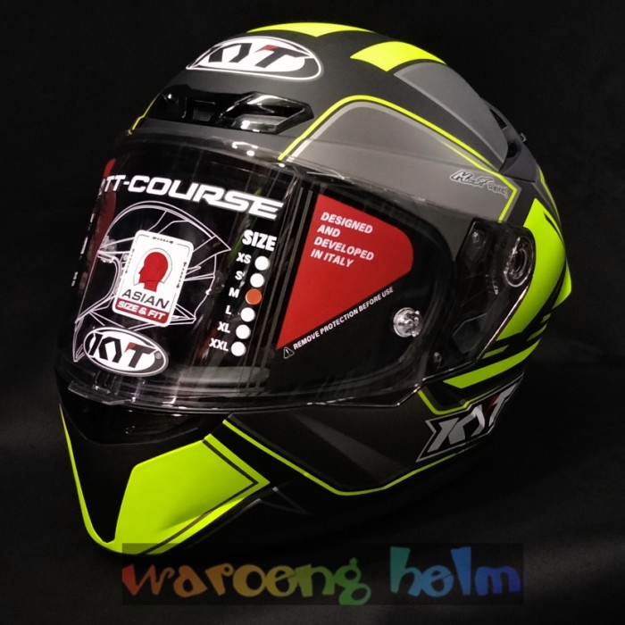 HELM KYT TT COURSE TOURIST YELLOW