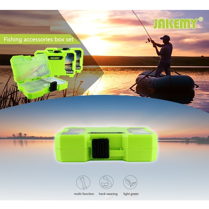 Jakemy Fishing Accessories Tool Kit with Storage Box - JM-PJ5001 Original