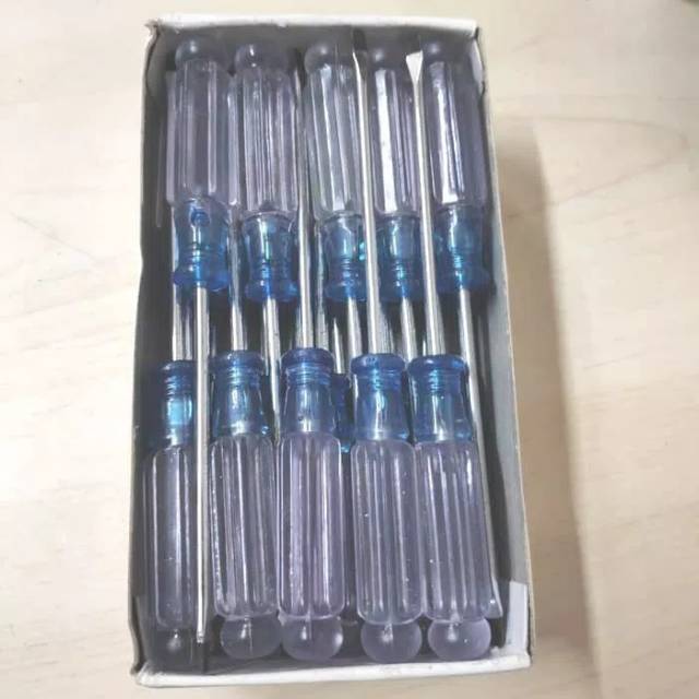 Obeng / screwdriver Min Afirms 3×75mm / Obeng min Baut Jarum Mesin Jahit - Obras - Kamkut