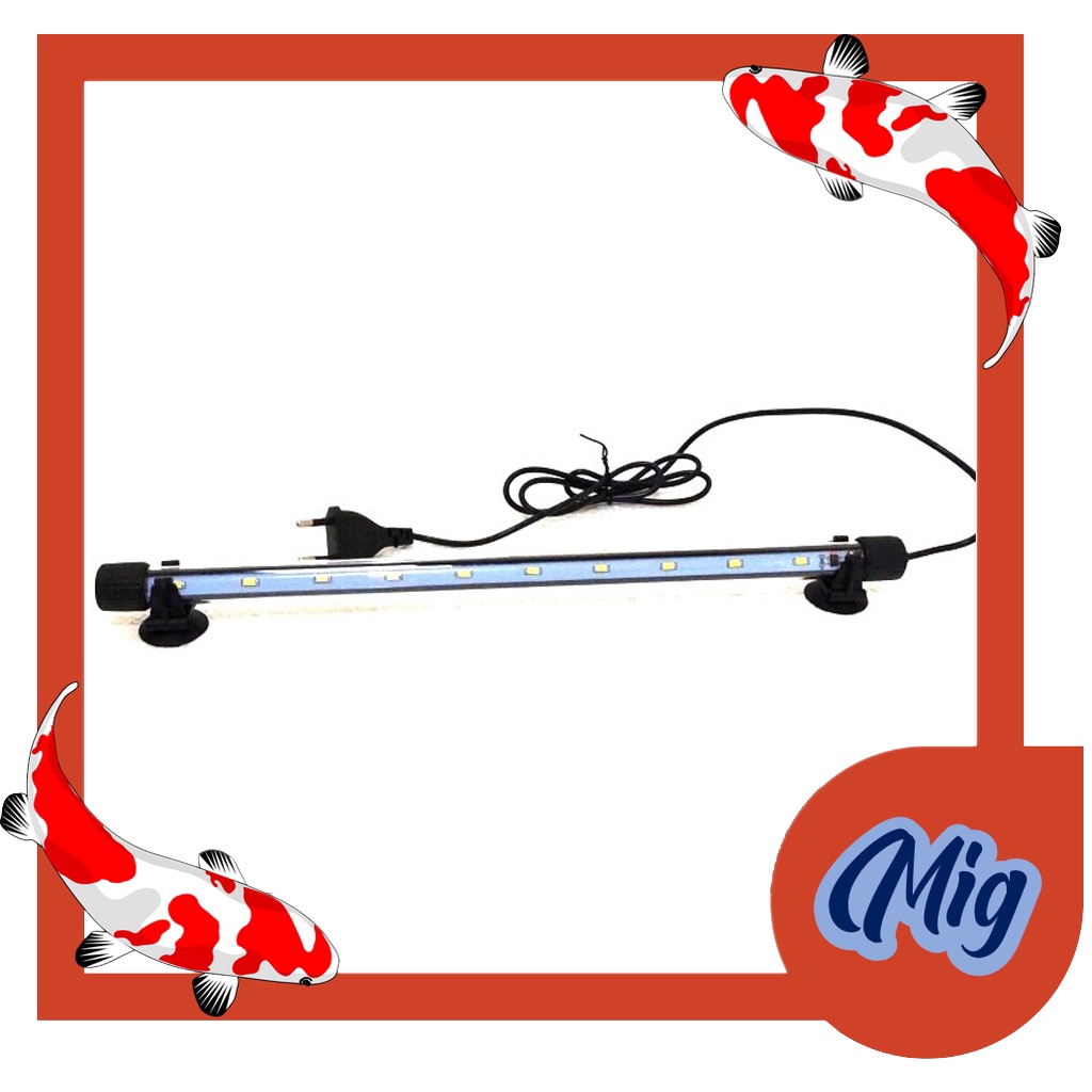 lampu celup led aquarium 40 cm murah