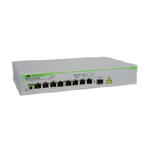 Allied Telesis AT-FS708/POE Switch Unmanaged 8 Port POE + 1 Port SFP