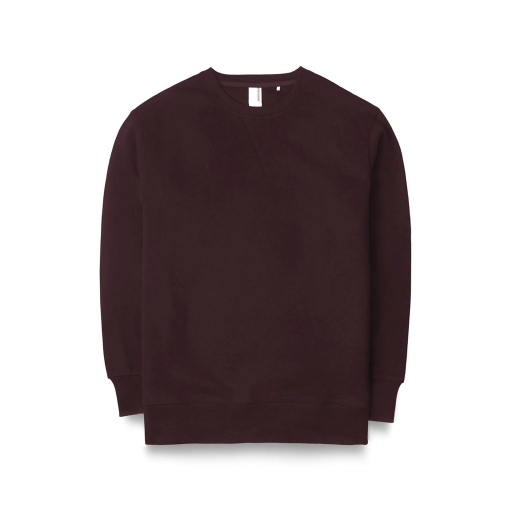 

Human Greatness Midweight Crewneck Maroon