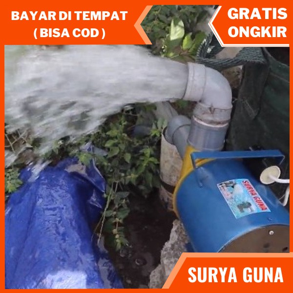 Pompa air modifikasi kolam ikan mas koki mutiara watt rendah JET 400 Free Klep