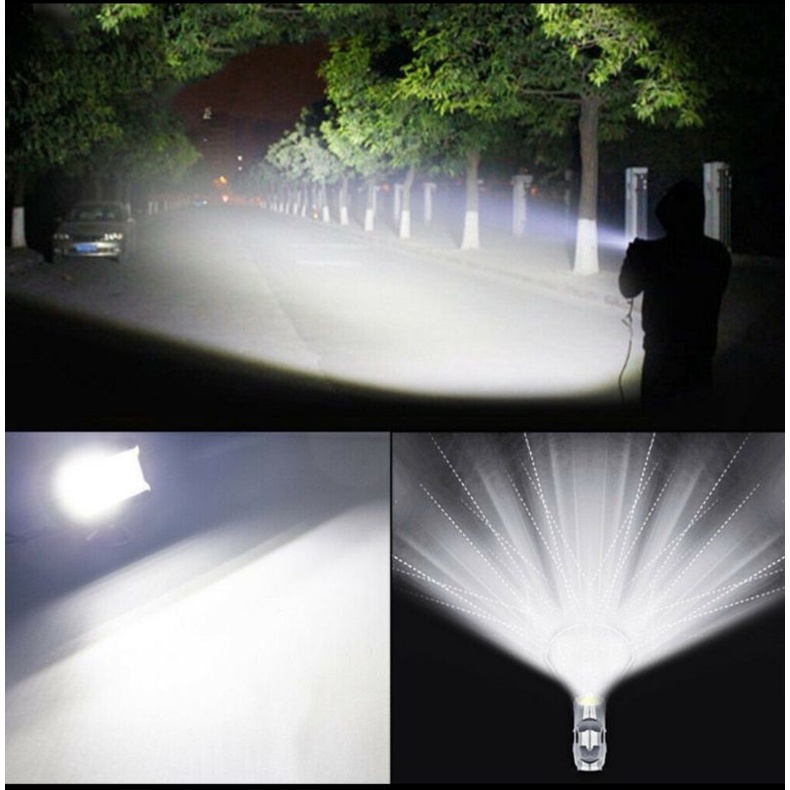 Lampu tembak sorot cree 18 mata led 36 watt cree work light 12-24voltt motor mobil waterproof