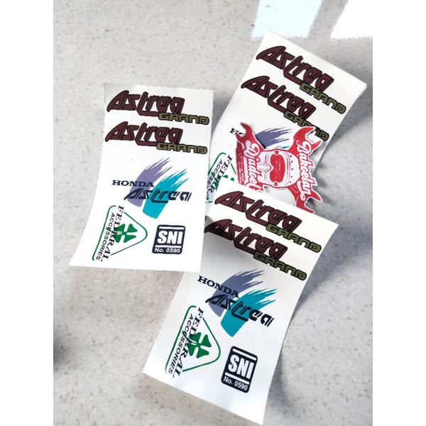 Stiker Helm Astrea Grand Astrea Prima