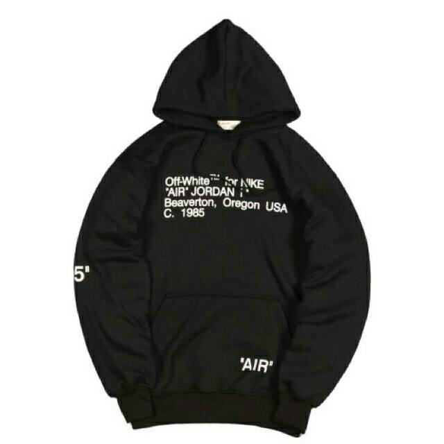 jaket sweater hoodie Air Jordan x Off White premium terbaru murah