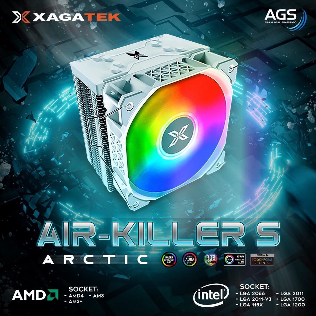 Xigmatek Xagatek Air-Killer S Arctic CPU Cooler