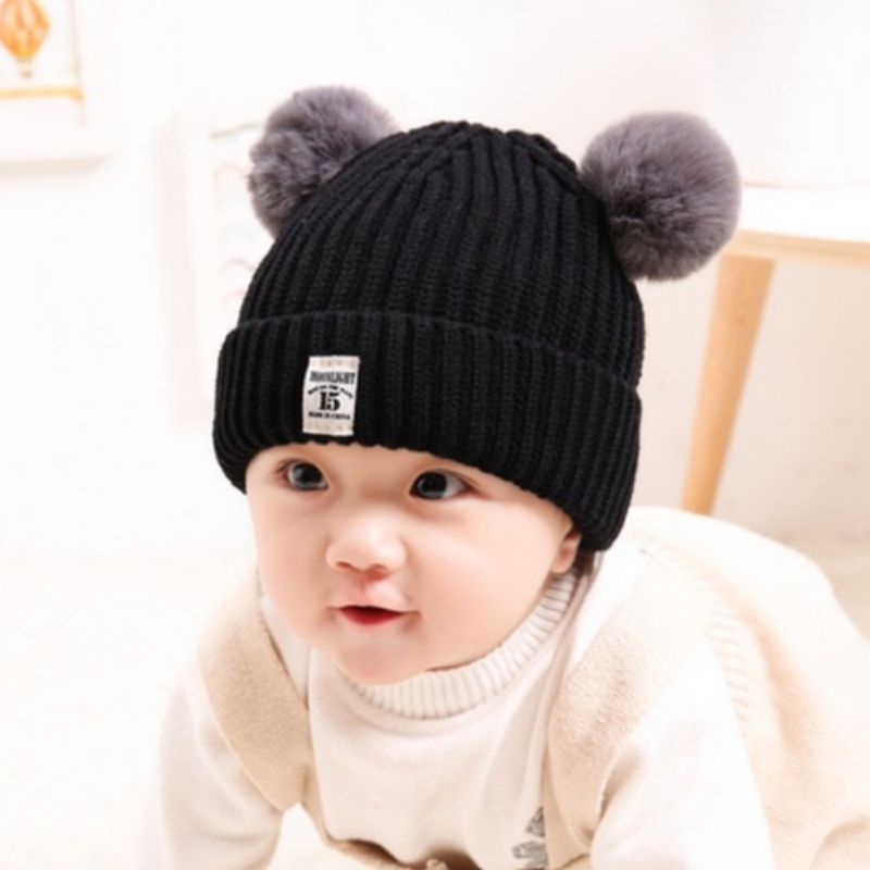 Topi kupluk rajut import unisex estimasi 0- 24 BLN/topi baby/topi rajut