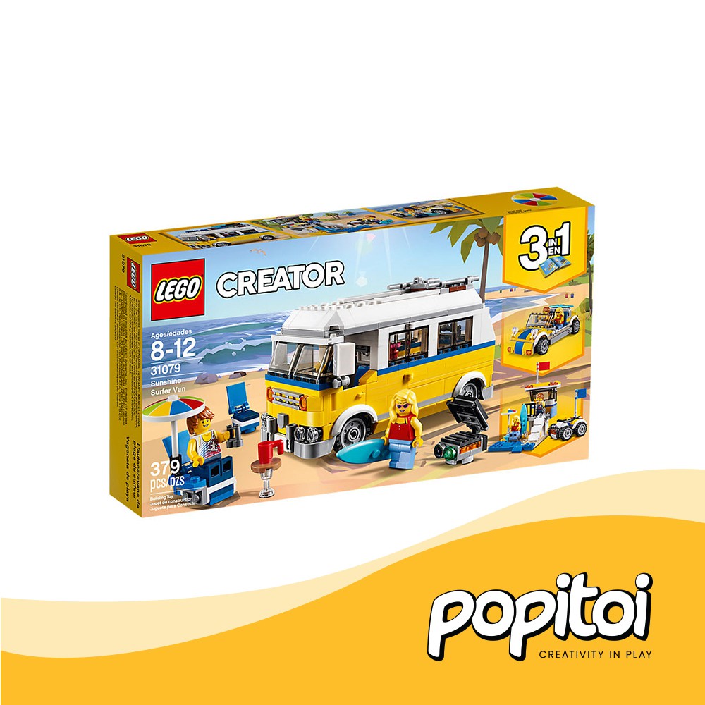 LEGO Creator 31079 Sunshine Surfer Van BADBOX
