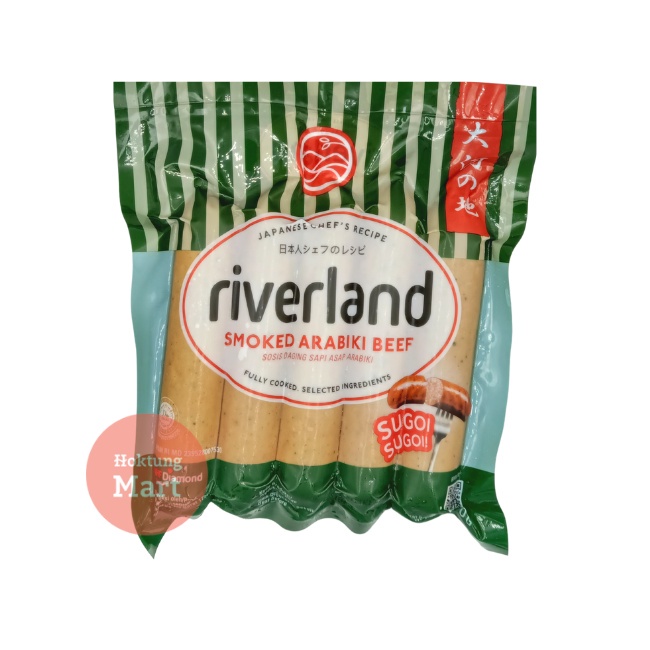 

Riverland Sosis Beef Sausage Smoked Arabiki 360gr