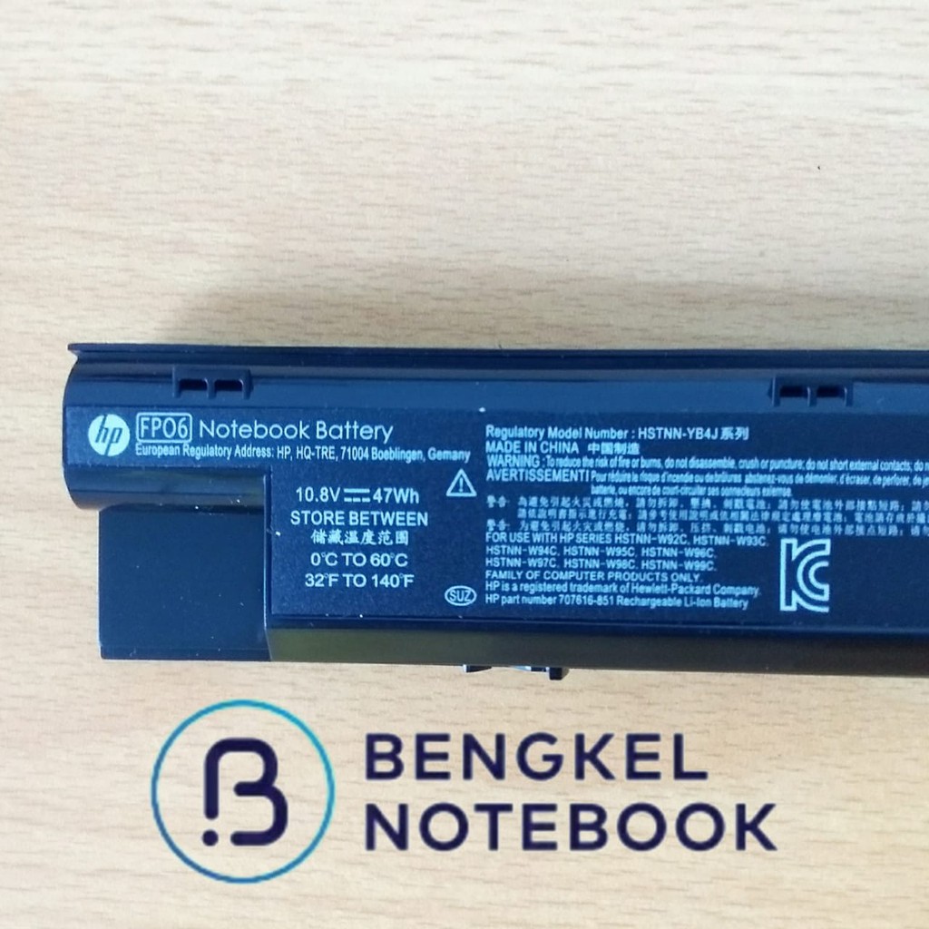 Baterai HP ProBook 440 G1 440-G0 G1 450-G0 G1 455-G0 G1 470-G0 G1 FP06