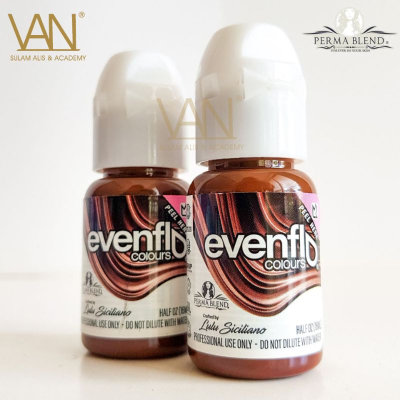 TINTA SULAM ALIS PERMABLEND EVENFLO MOCHA 15 ML/ EXP 2025