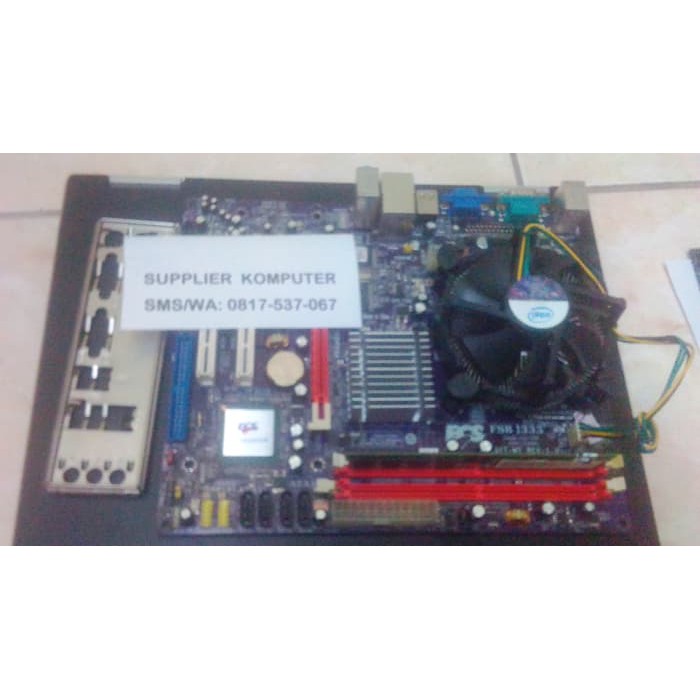 Murah Paket Motherboard Lga 775 945   Processor Core 2 Duo   Fan   Ram 2 gb Unik