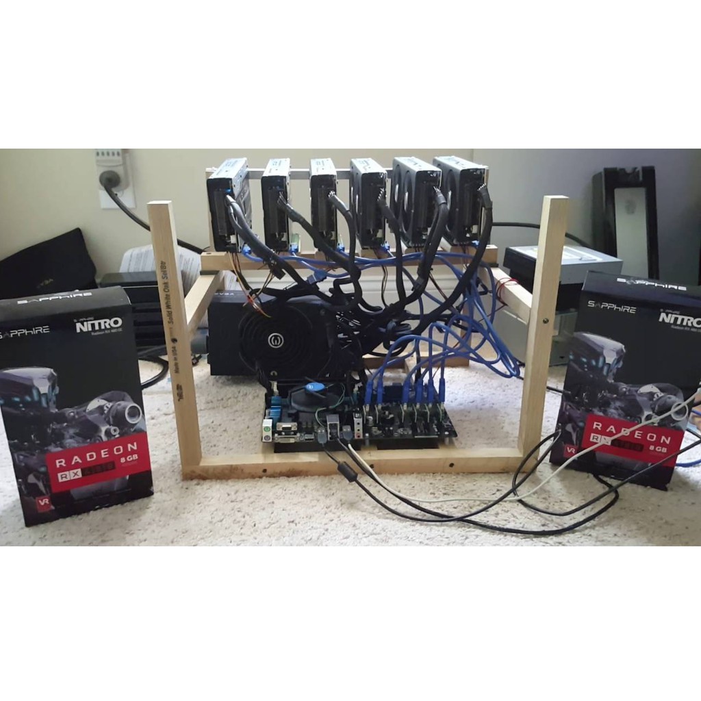 Rig Mining BTC AMD RX460