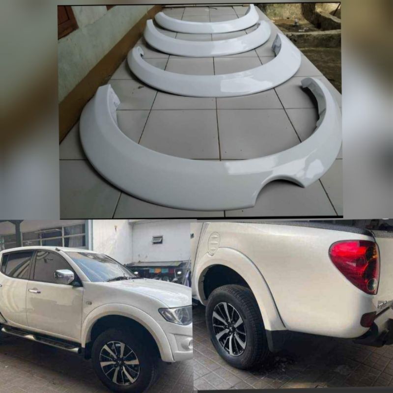 over fender Mitsubishi Triton tahun 2008-2015