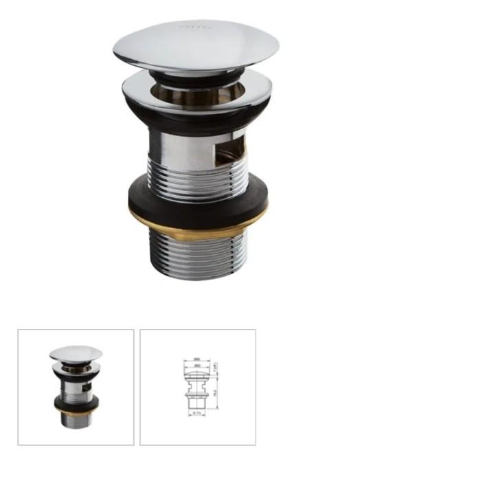 T6Jv6 Afur Wastafel Toto Standar Wastafel.Push Kamar Mandi