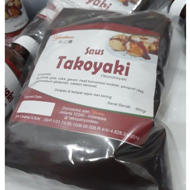 

Saus Takoyaki 900gr Refill Duit Dikit Dapet Banyak