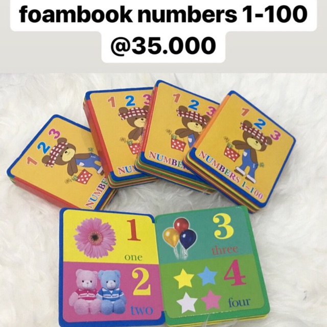 BUKU ANAK NUMBERS BOOK BUKU 123 buku belajar anak