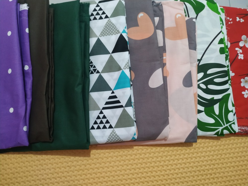 Kain Sprei Daun² Murah Motif Thalia