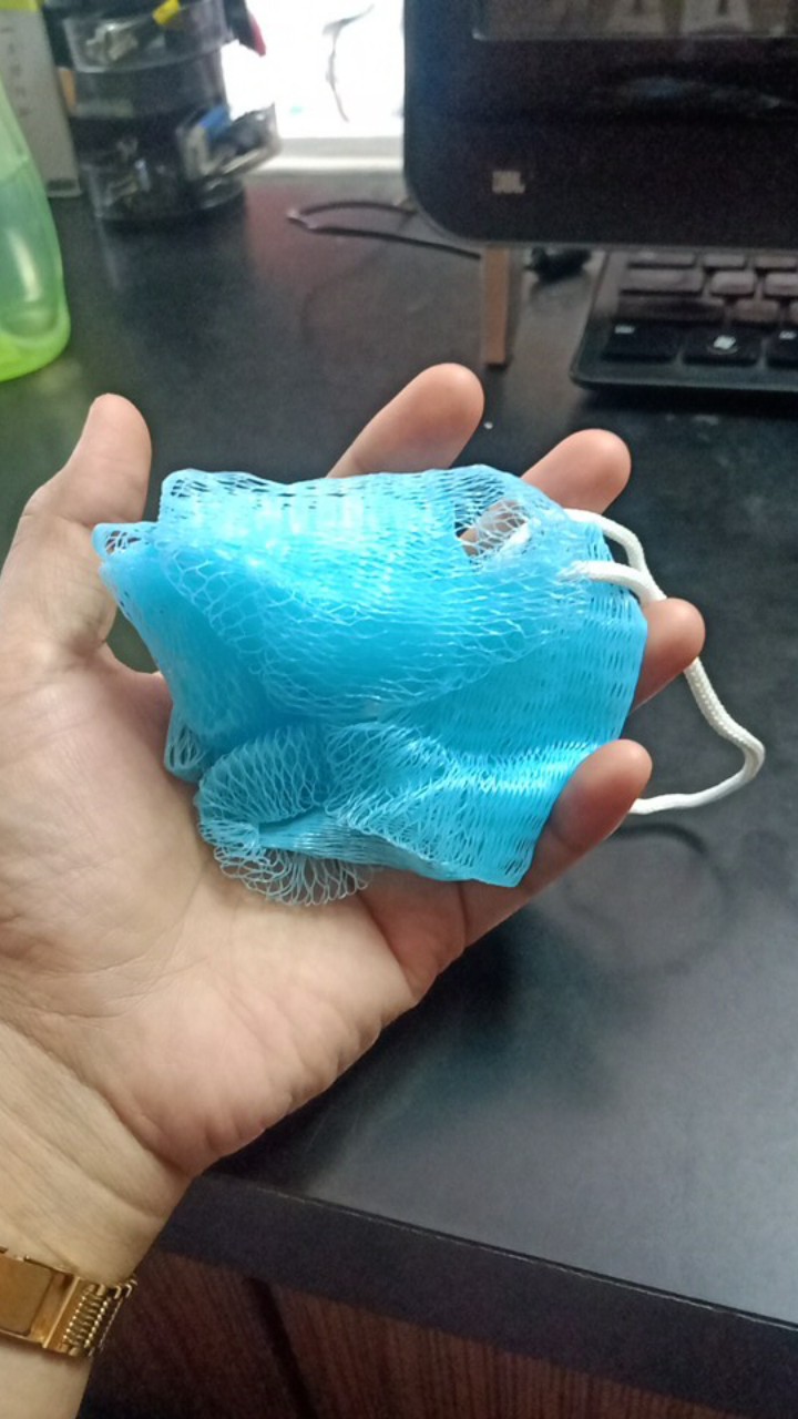 Spon Mandi Jaring / Bath Sponge / Spons Mandi Mekar / Shower Puff