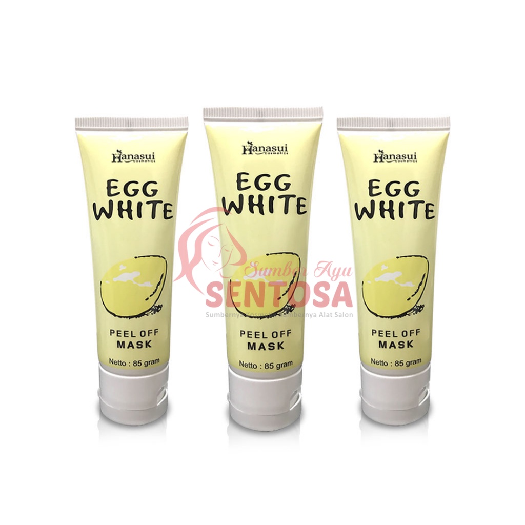 HANASUI EGG WHITE PEEL OFF MASK 80GR