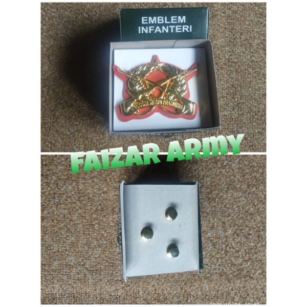 EMBLEM BARET INFANTERI/EMBLEM TNI