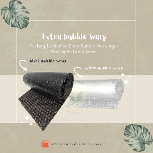 

Packing Tambahan Extra Bubble Wrap Agar Packingan Lebih Aman