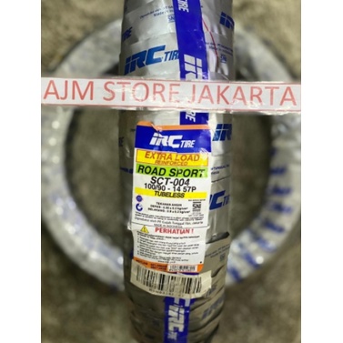 IRC SCT-004 100/90-14 Tubeless..