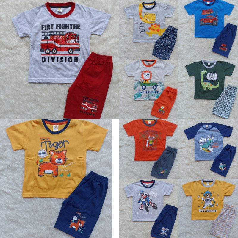 B Setelan Little M Anak Laki Laki size XS S M L XL