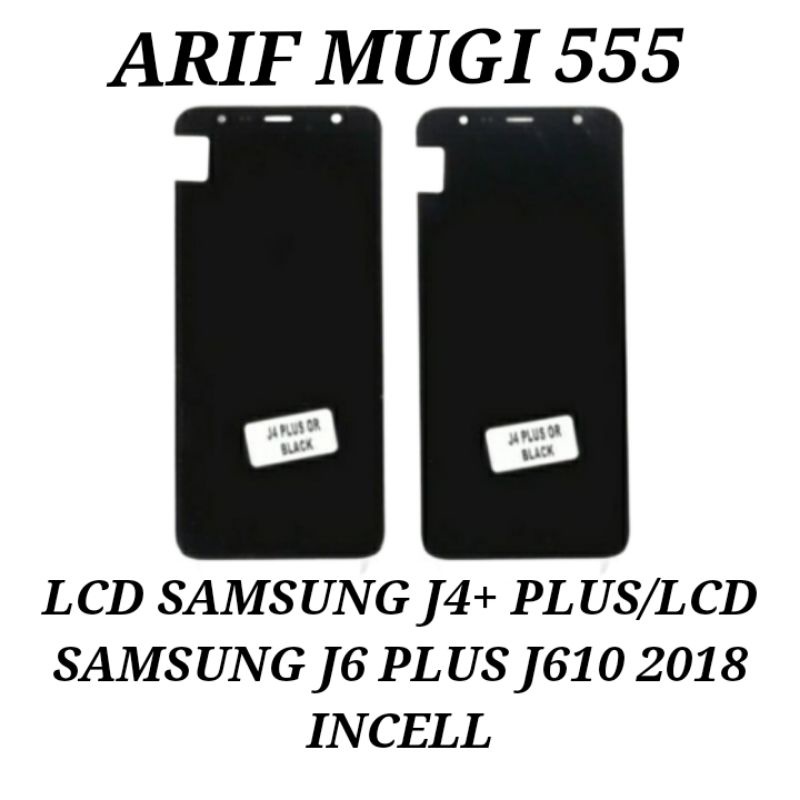 Lcd Samsung J4+ Plus/Lcd Touchscreen Samsung galaxy J6+ Plus J610 2018 Incell Original