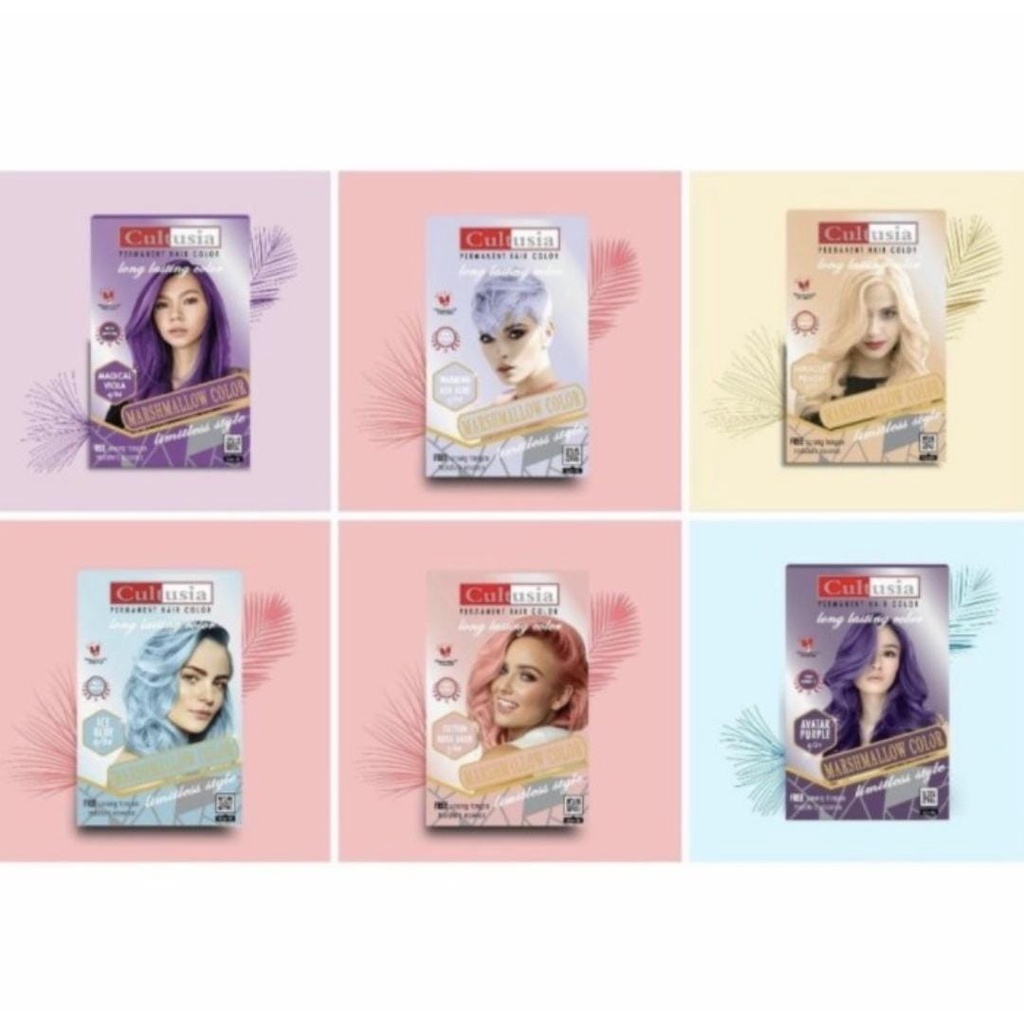 CULTUSIA Marshmallow Color 30 ml Pewarna Rambut Cat Rambut