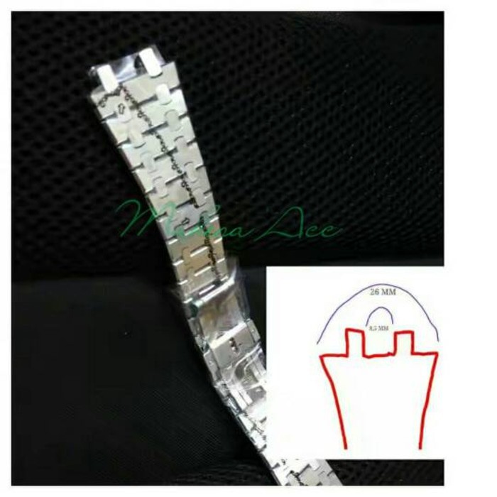 STRAP STAINLESS AUDEMARS PIGUET/TALI JAM STAINLESS AUDEMARS PIGUET