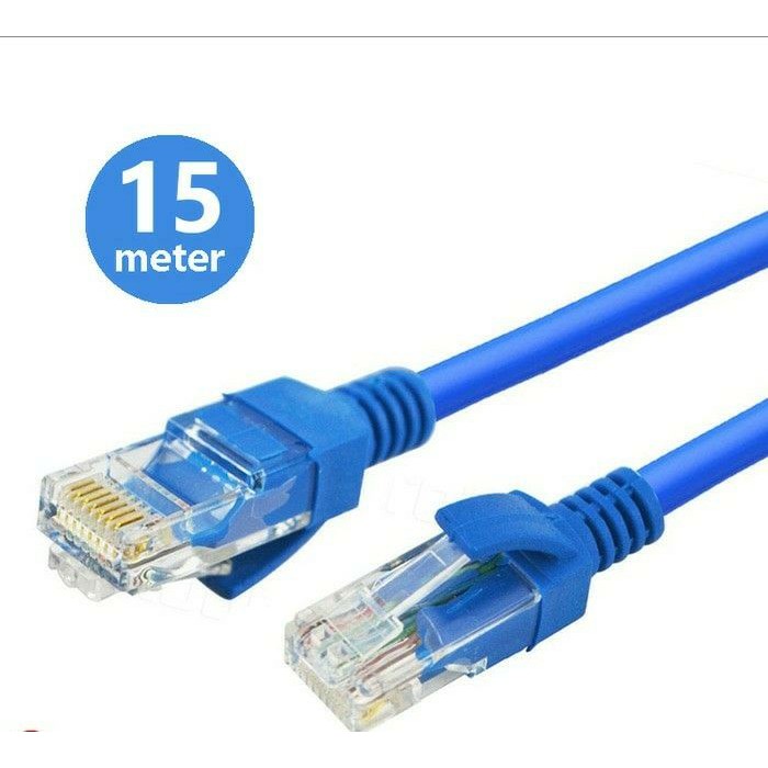 Kabel lan cat 5 15 meter - Cable lan utp cat5 15m