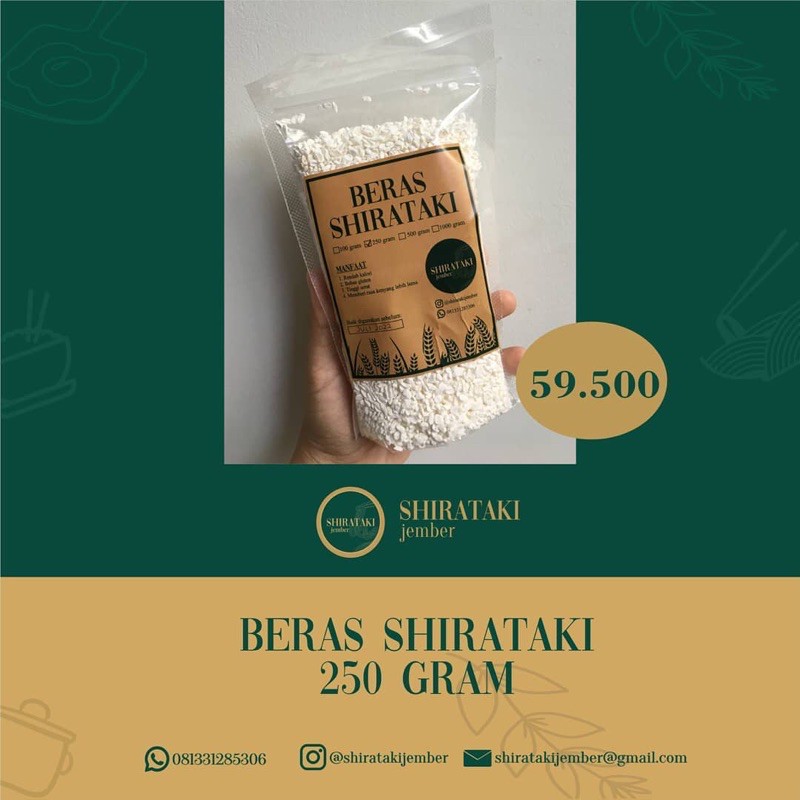 

BERAS SHIRATAKI