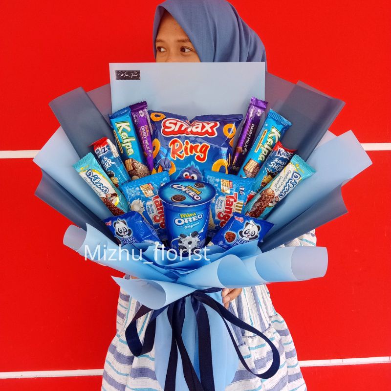 

buket snack besar premium | Bisa req warna |