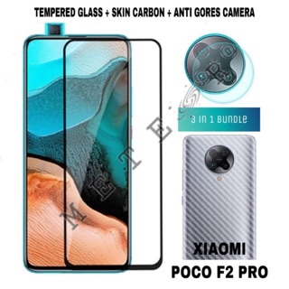 XIAOMI POCO F2 PRO TEMPERED GLASS SKIN CARBON GARSKIN