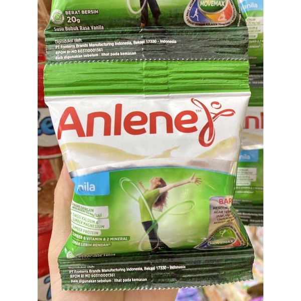 

Susu anlene bubuk renceng isi 10 sachet