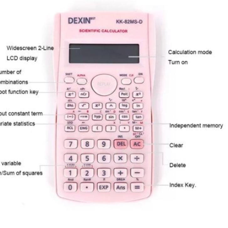 

Sudah READY.. TOPER Kalkulator Scientific Calculator Sin Cos Tan Function Aesthetic Estetik