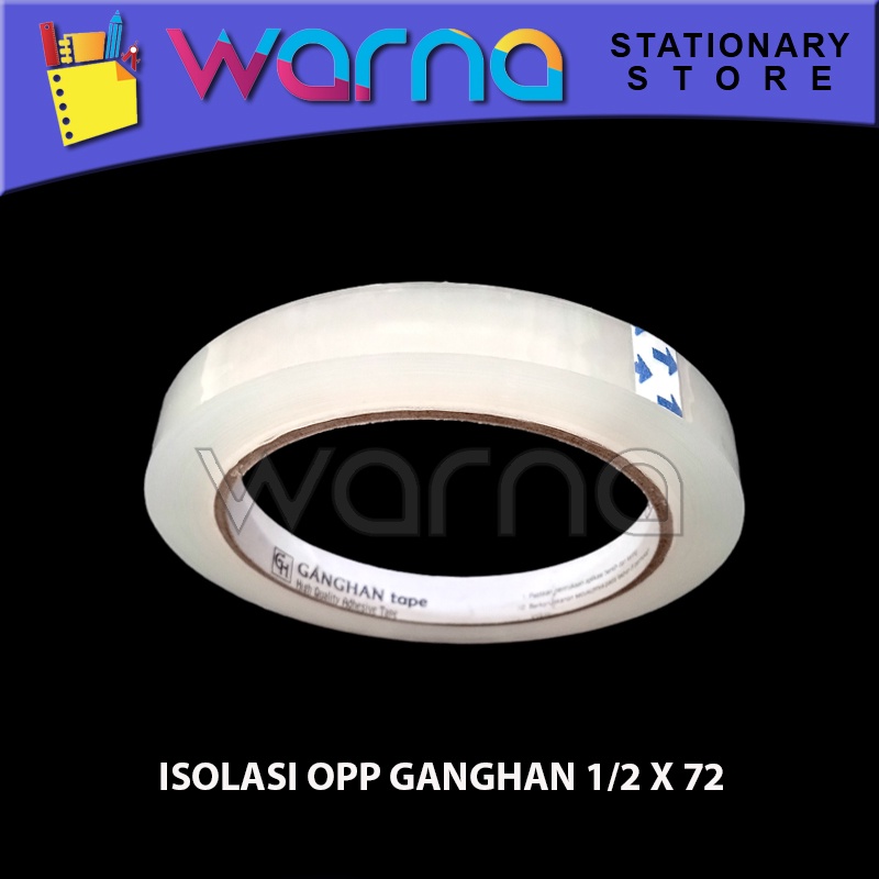 

ISOLASI OPP GANGHAN BENING 1.2 X 72