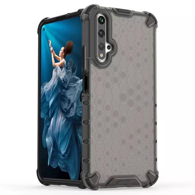 Huawei Nova 5t Honeycomb Hard Soft Case Bumper Hardcase Clear Ringke Berat 100gr Shopee Indonesia