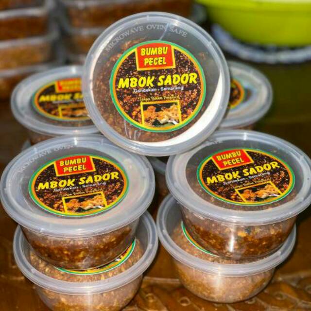 

Sambel Pecel MBOK SADOR "PEDAS" 250gr