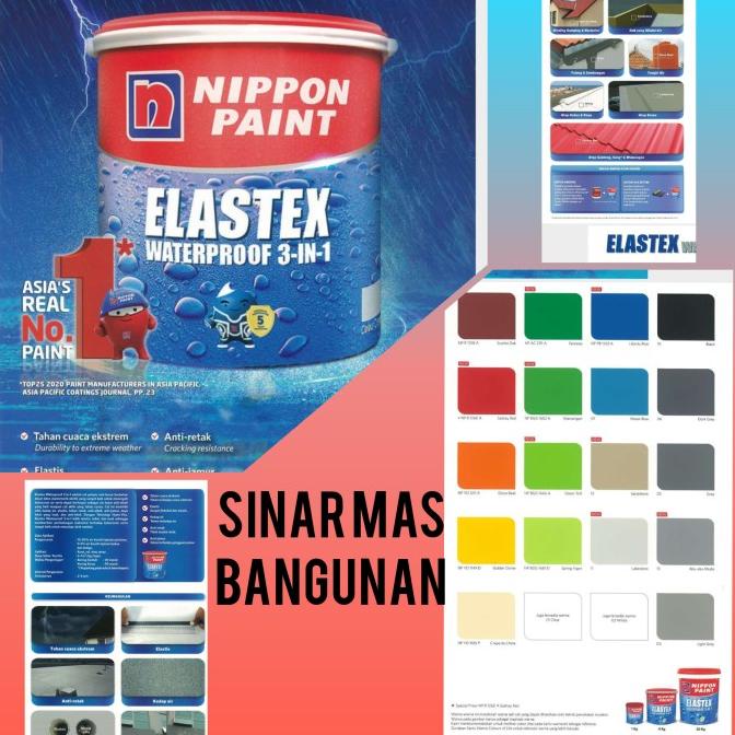 Cat Elastex Waterproofing,Pelapis anti bocor 5kg
