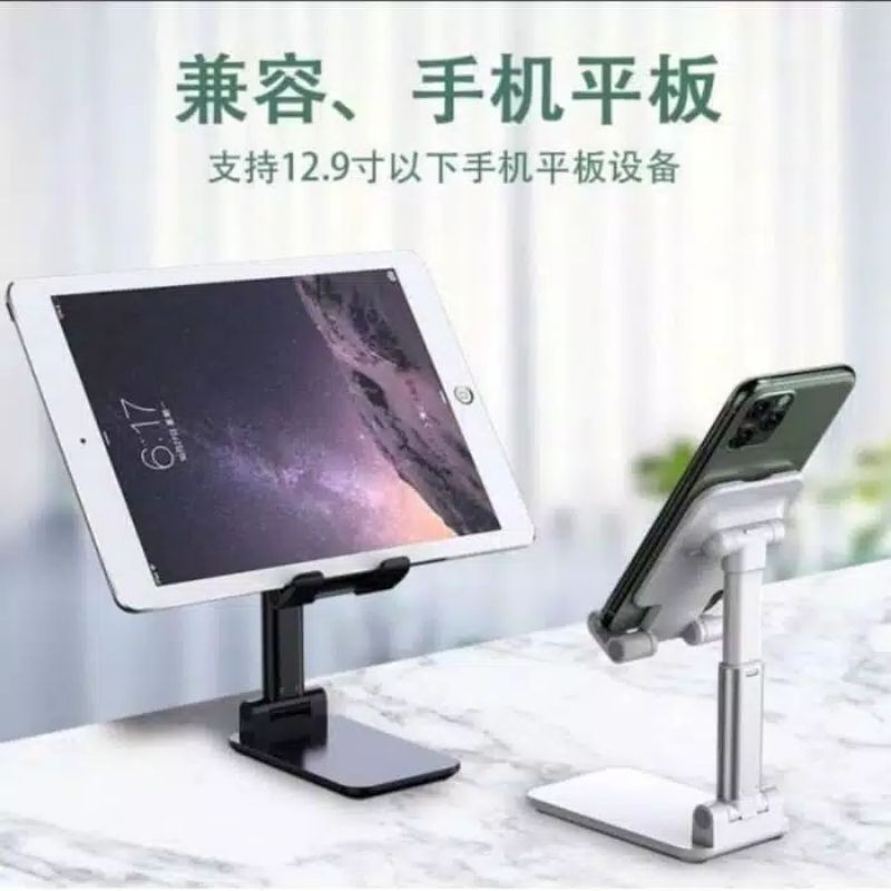 Foldable standing holder hp handphone tab ipad