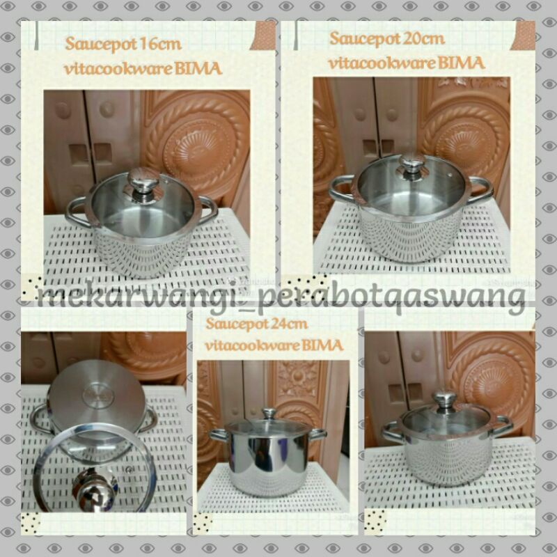 Panci/Saucepot VitaCookware BIMA Ekslusif ORI