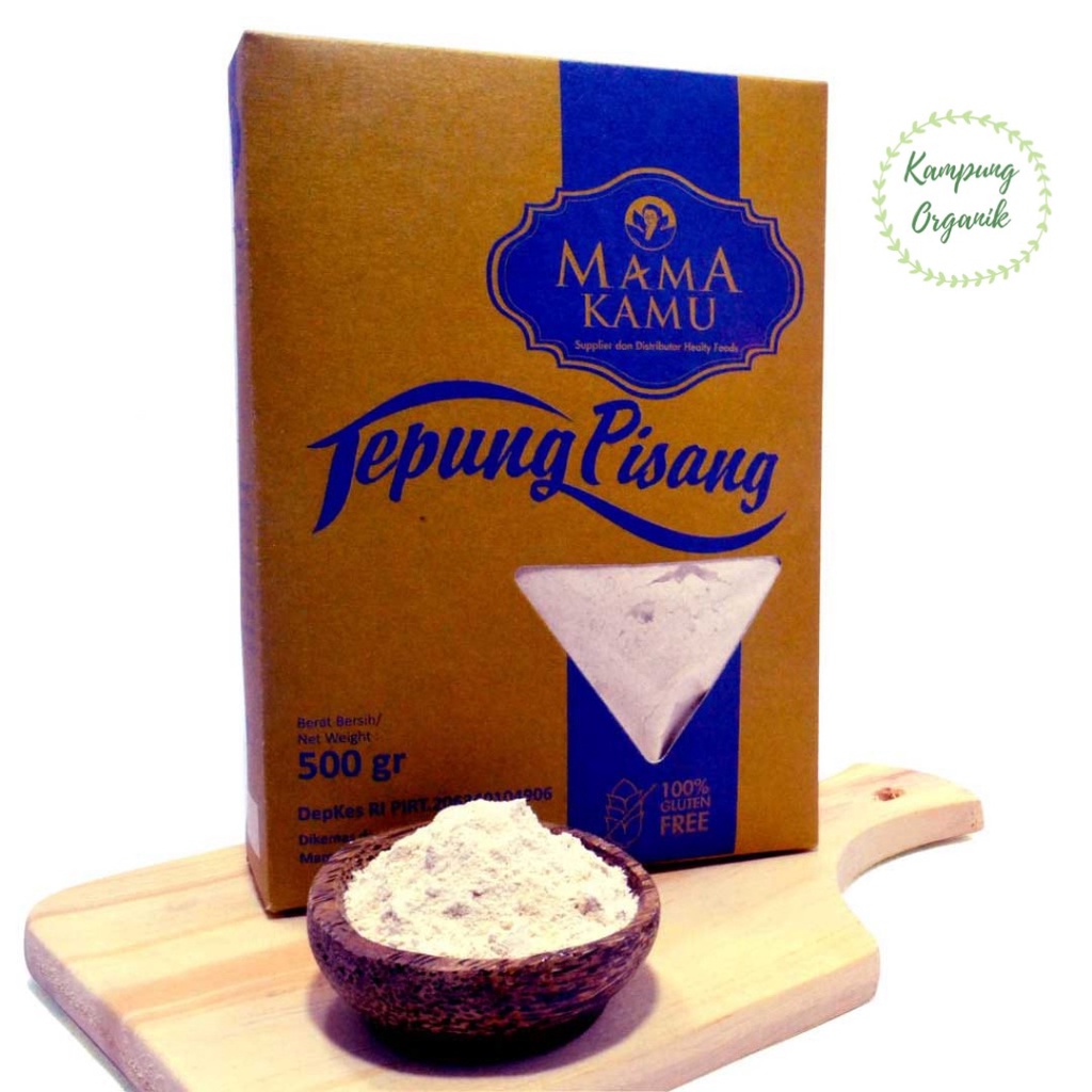 

Tepung Pisang Organik Mama Kamu 500gram